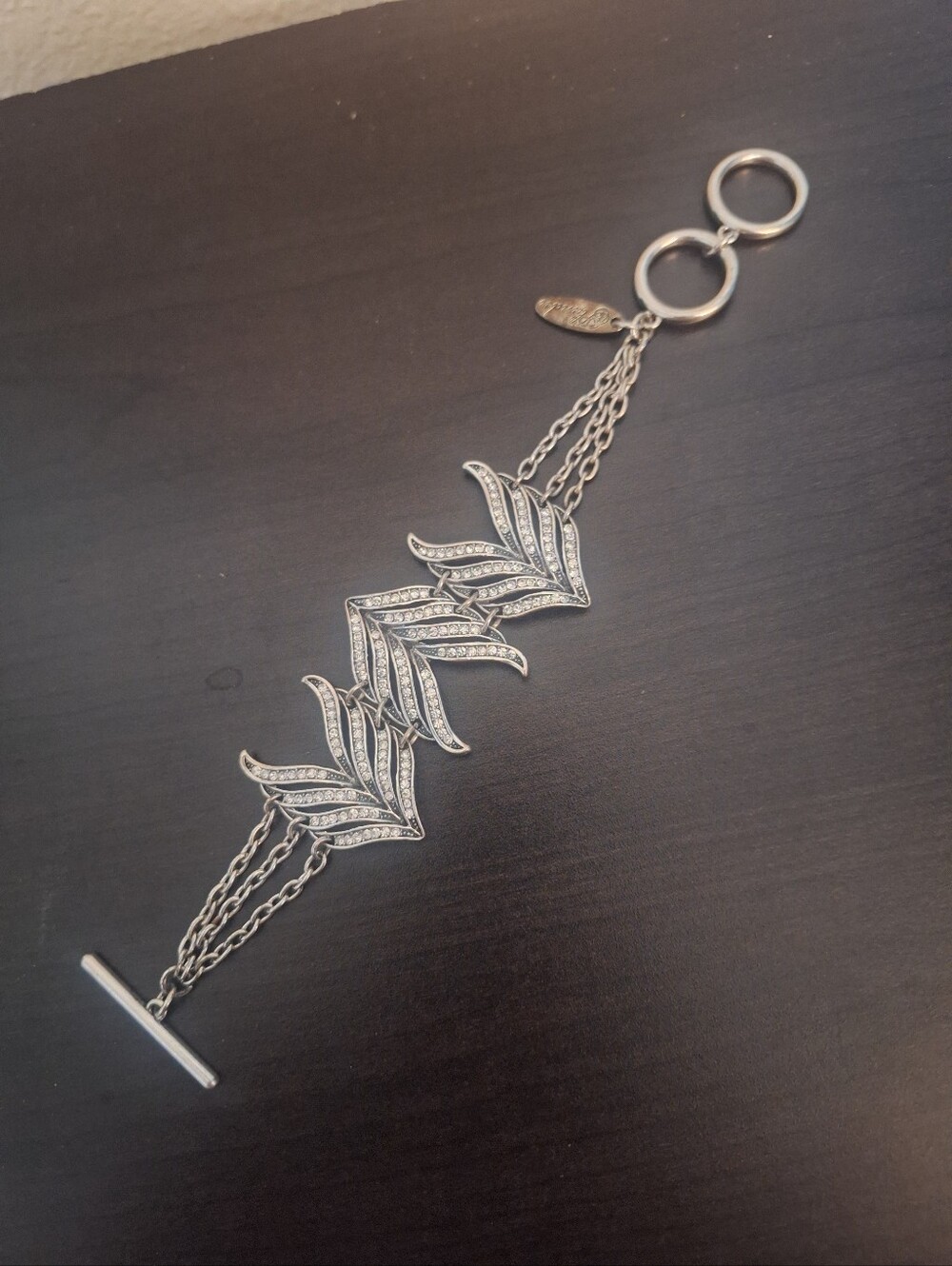 Feather Arrow Crystal Bracelet Plunder